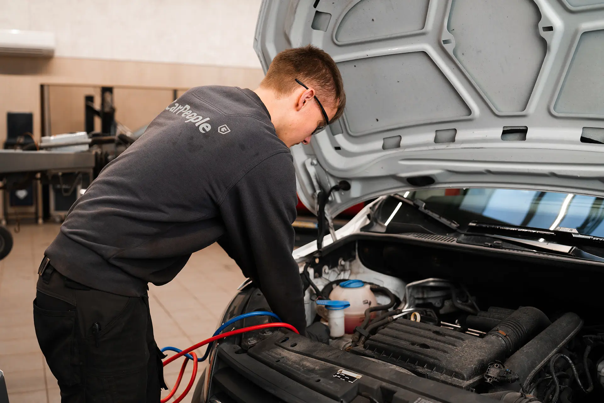 Værksted erhvervsbiler